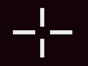 Old school point and click mouse pointer.